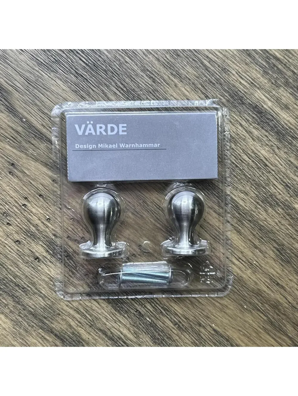 NEW Ikea VARDE Drawer Pull Knobs 2 Pack 067.043.00 Mikael Warnhammar